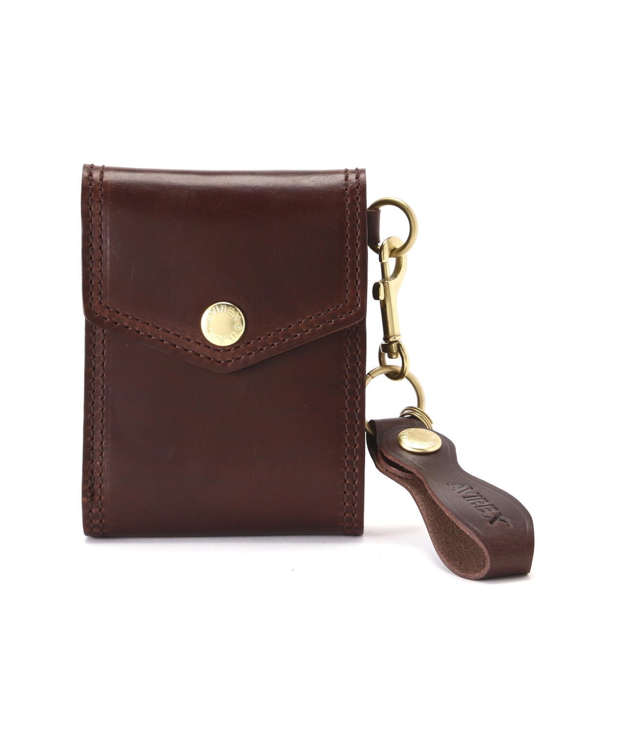 HORWEEN LEATHER TRIFOLD / 何文 皮革 三折錢包 / AVIREX / 阿維雷克斯