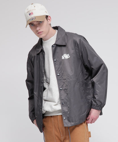 《直營店限定》TAGGING DESIGN COACH JACKET / 標籤設計教練夾克