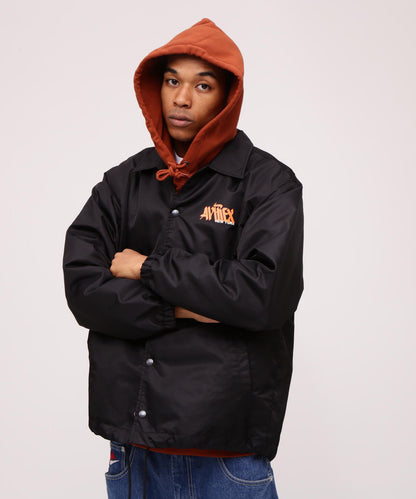 《直營店限定》TAGGING DESIGN COACH JACKET / 標籤設計教練夾克