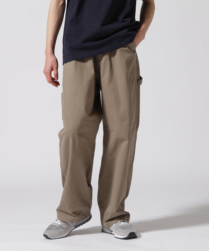 《&DEPOT限定》人字斜紋寬鬆工裝褲 / HERRINGBONE EASY PAINTER PANTS