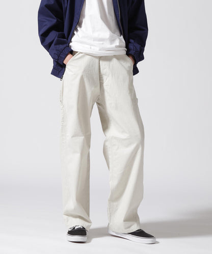 《&DEPOT限定》人字斜紋寬鬆工裝褲 / HERRINGBONE EASY PAINTER PANTS