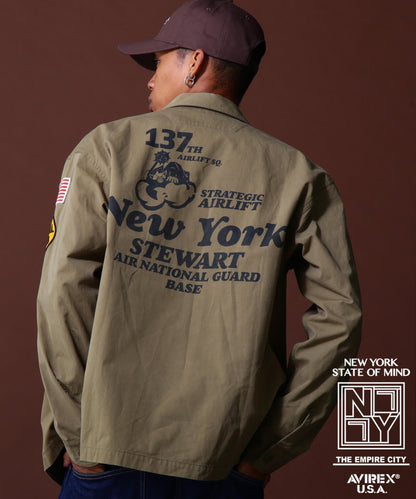 《COLLECTION》UTILITY SHIRT AIR NATIONAL GUARD / 實用襯衫 空軍國民警衛隊 / ユーテ
