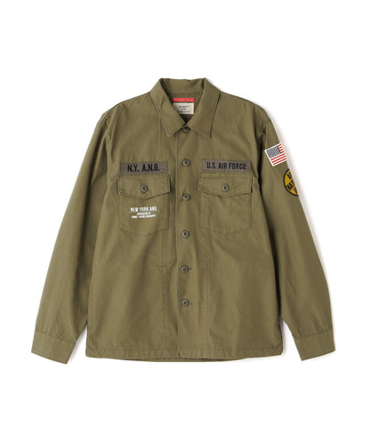《COLLECTION》UTILITY SHIRT AIR NATIONAL GUARD / 實用襯衫 空軍國民警衛隊 / ユーテ