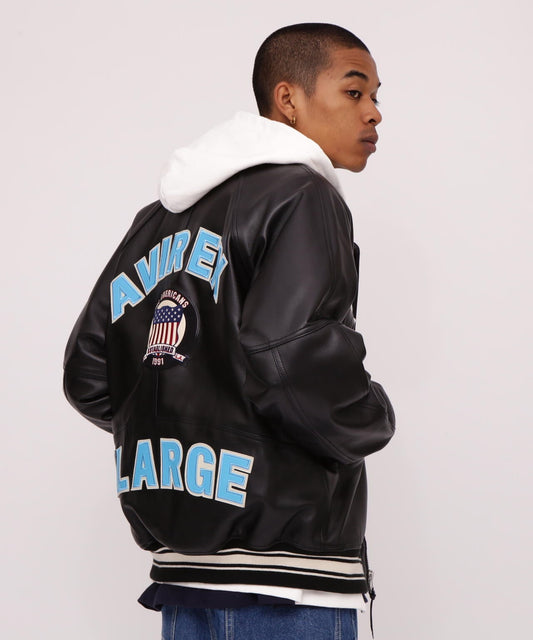 《AVIREX × XLARGE》SIGNATURE VARSITY JACKET / 簽名款棒球夾克