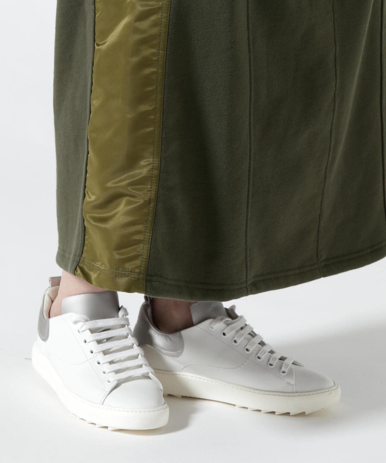 《&DEPOT限定》衛衣拼接長裙/ SWEAT COMBI LONG SKIRT
