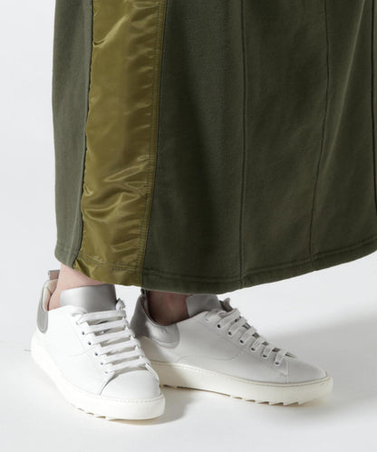 《&DEPOT限定》衛衣拼接長裙/ SWEAT COMBI LONG SKIRT