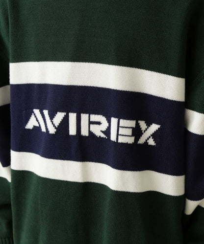 PANELLED BORDER LOGO KNIT / 面板邊框標誌針織衫