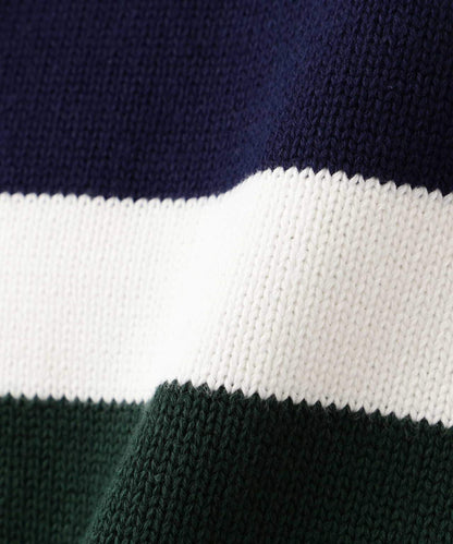 PANELLED BORDER LOGO KNIT / 面板邊框標誌針織衫