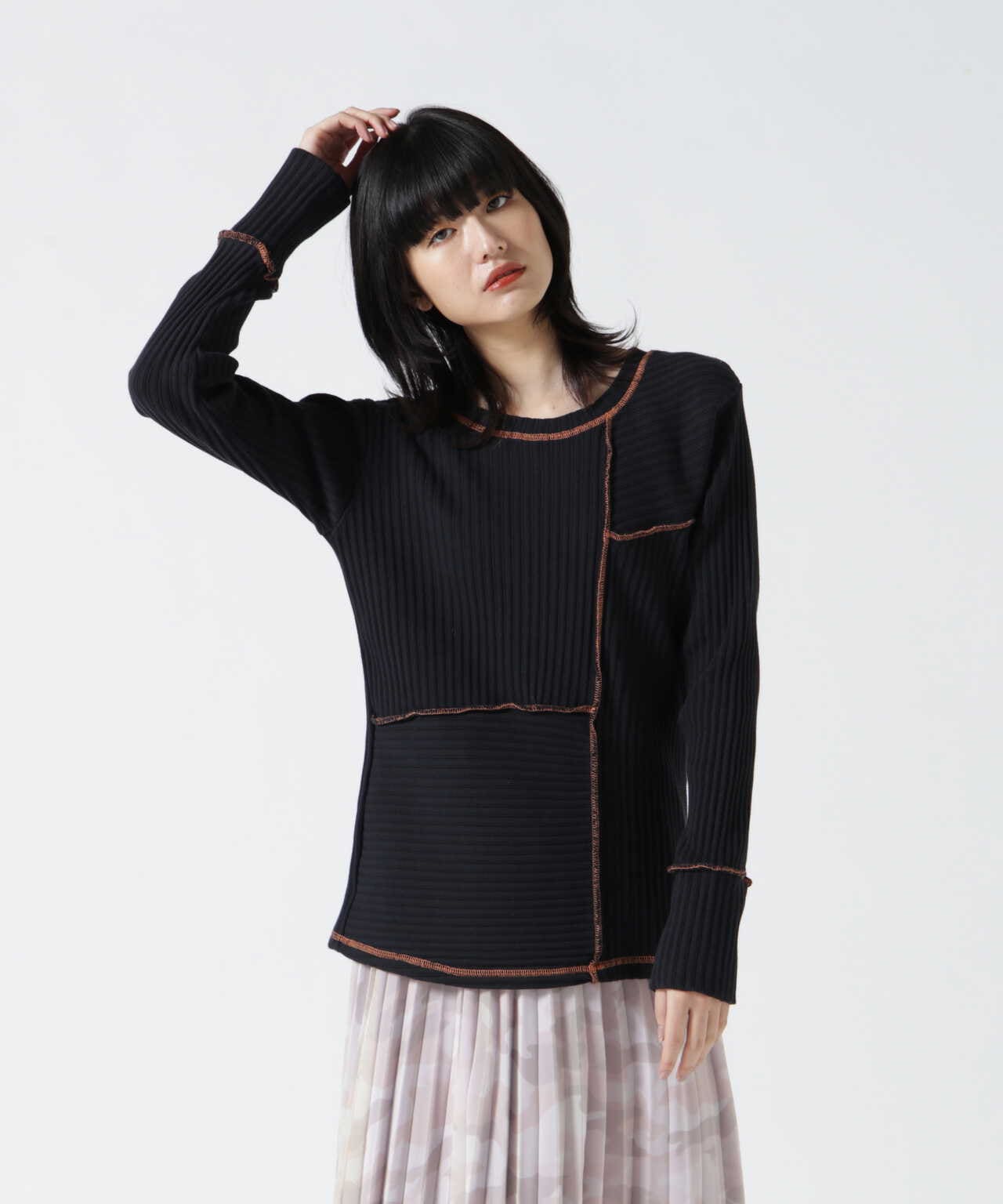 《直營店限定》RANDOM RIB MILITARY TOPS/ 隨機肋骨軍裝上衣