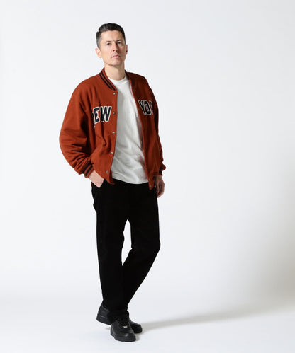 【＆DEPOT限定】SWEAT STADIUM JACKET 'AVIREX NYC' / 棉質體育場夾克 'AVIREX NYC' / スウェット スタジアム ジャケット