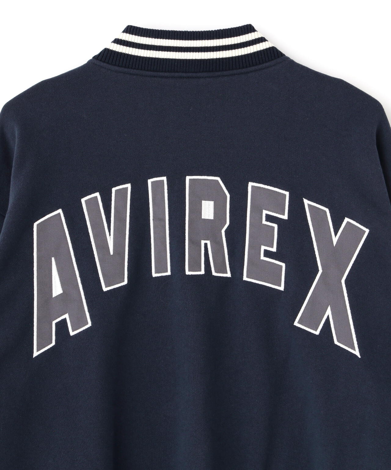 【＆DEPOT限定】SWEAT STADIUM JACKET 'AVIREX NYC' / 棉質體育場夾克 'AVIREX NYC' / スウェット スタジアム ジャケット