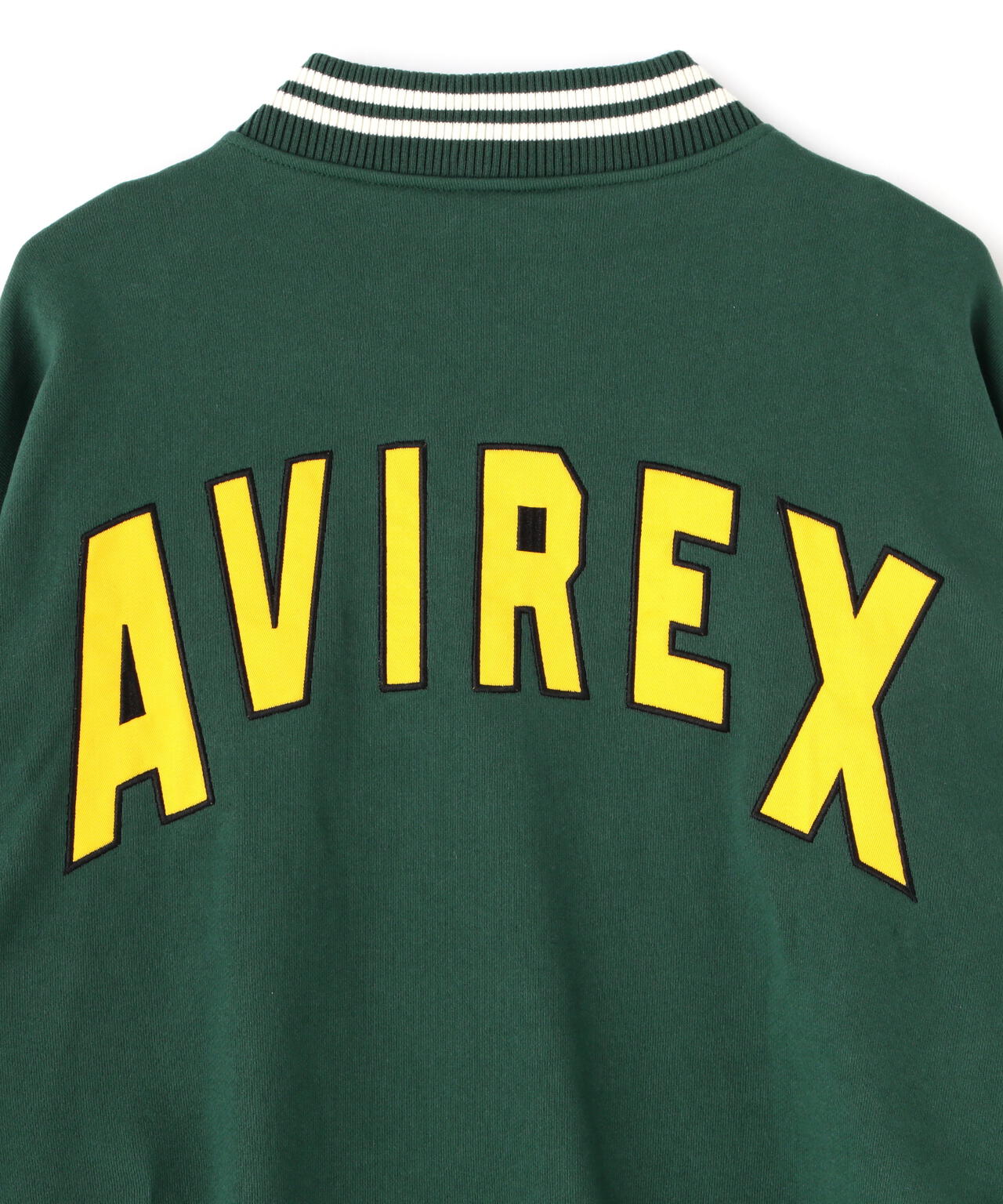 【＆DEPOT限定】SWEAT STADIUM JACKET 'AVIREX NYC' / 棉質體育場夾克 'AVIREX NYC' / スウェット スタジアム ジャケット