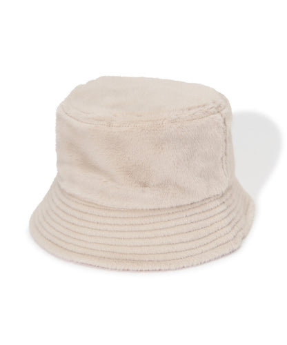 REVERSIBLE FUR BUCKET/可逆穿戴毛皮桶帽