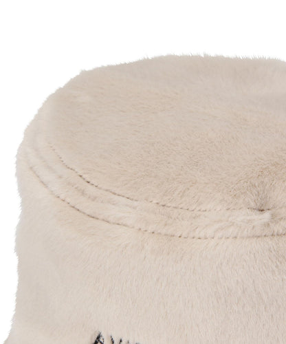 REVERSIBLE FUR BUCKET/可逆穿戴毛皮桶帽