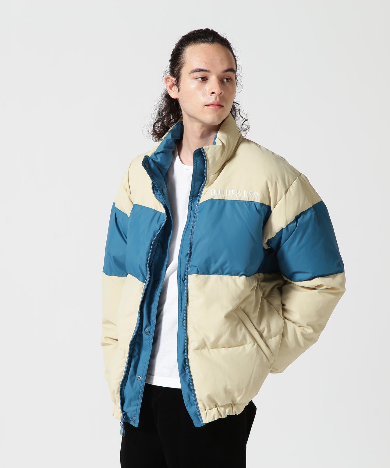 《&DEPOT限定》REVERSIBLE 2TONE DOWN JACKET