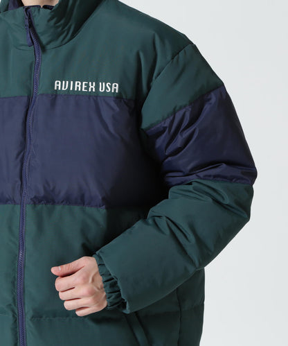 《&DEPOT限定》REVERSIBLE 2TONE DOWN JACKET