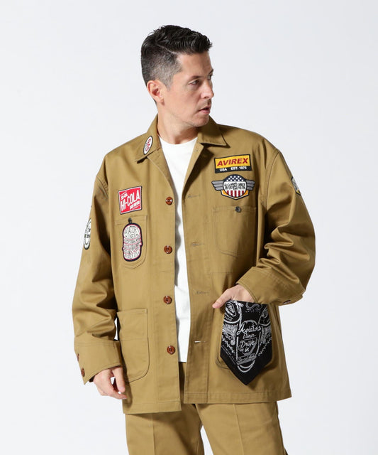 防汙覆蓋全身服外套 / アンチフォーリング カバーオール ジャケット