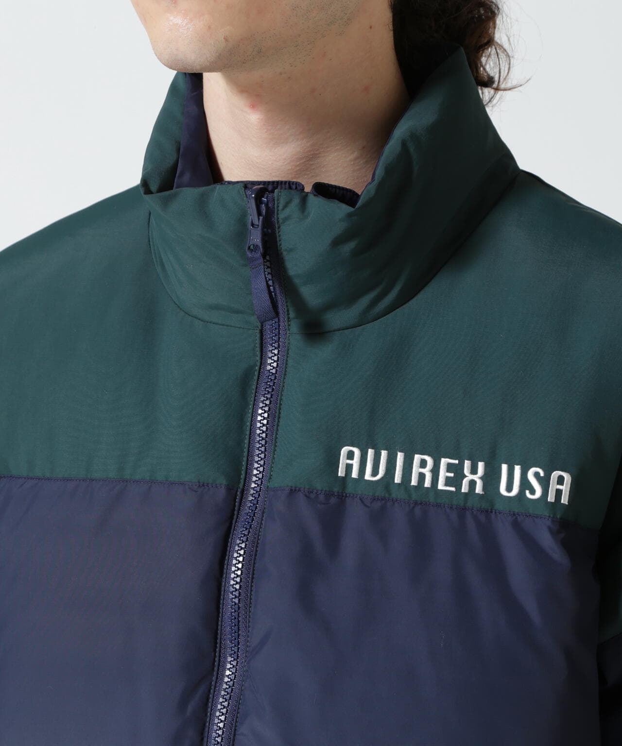 《&DEPOT限定》REVERSIBLE 2TONE DOWN JACKET