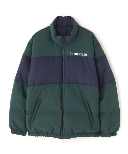 《&DEPOT限定》REVERSIBLE 2TONE DOWN JACKET