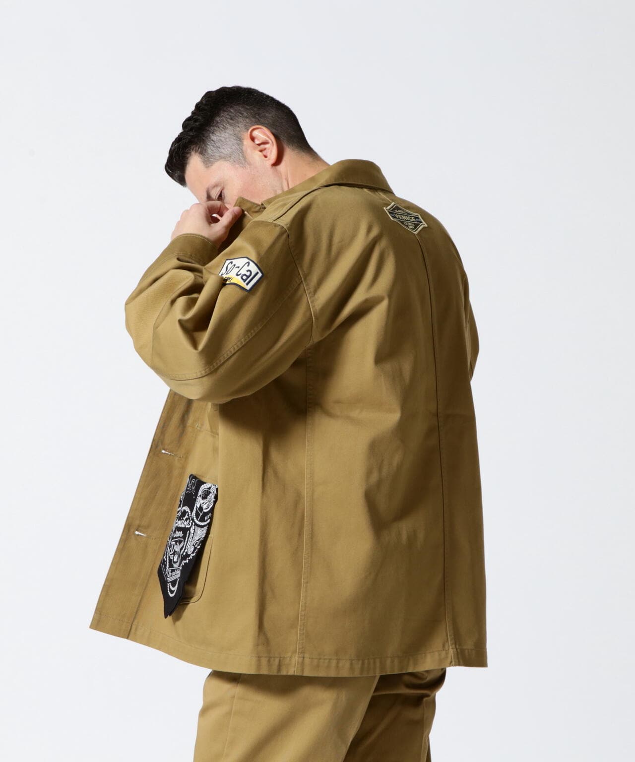 防汙覆蓋全身服外套 / アンチフォーリング カバーオール ジャケット