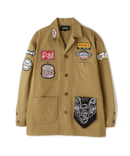 防汙覆蓋全身服外套 / アンチフォーリング カバーオール ジャケット