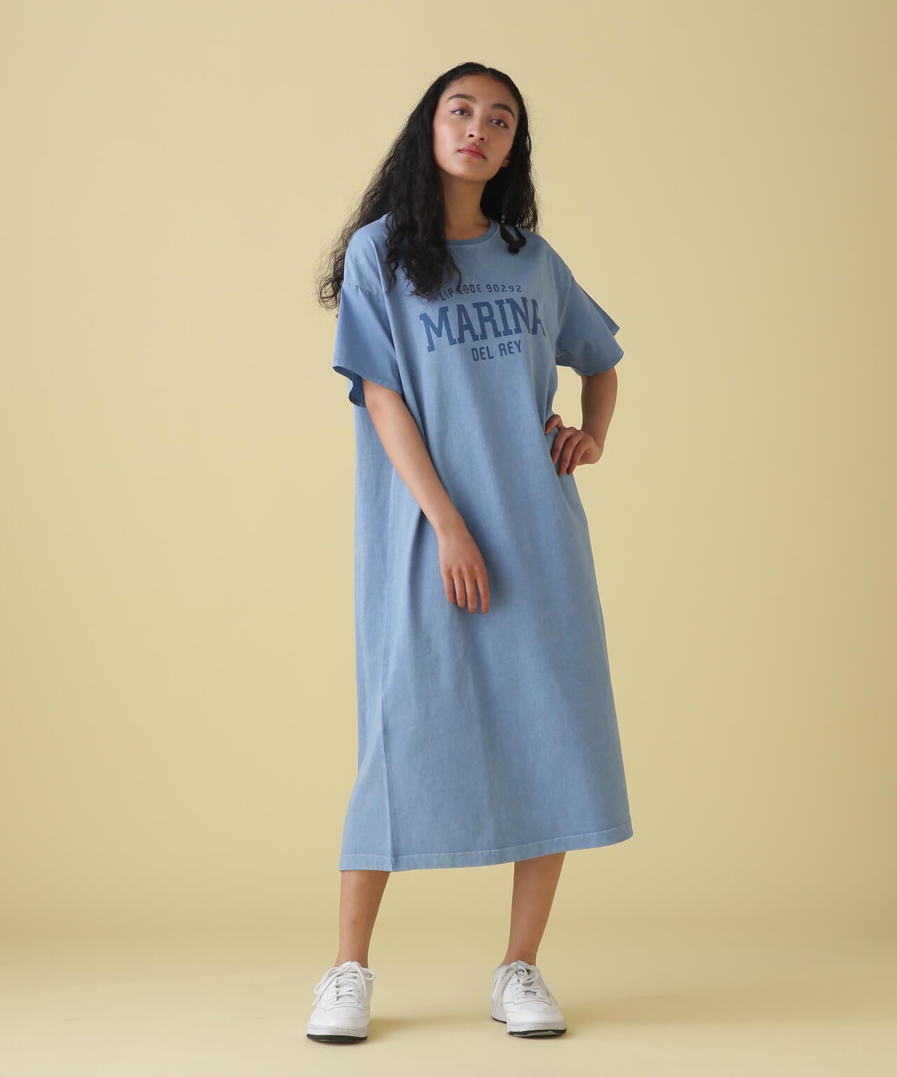 FADE WASH ONEPIECE/ 漸變洗水連衣裙