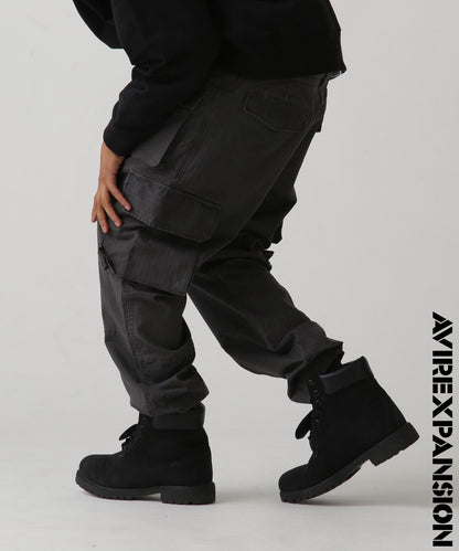 《AVIREX × EXPANSION》STRETCH BUSH CARGO PANTS / 伸縮布什口袋褲