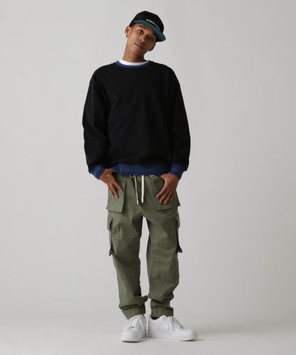 《AVIREX × EXPANSION》STRETCH BUSH CARGO PANTS / 伸縮布什口袋褲