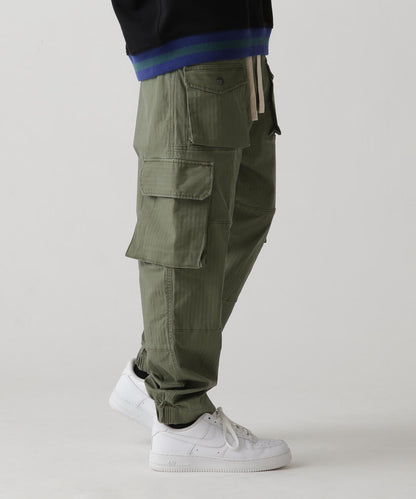 《AVIREX × EXPANSION》STRETCH BUSH CARGO PANTS / 伸縮布什口袋褲
