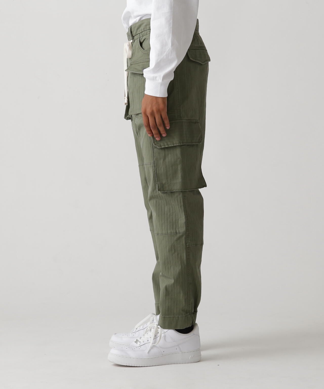 《AVIREX × EXPANSION》STRETCH BUSH CARGO PANTS / 伸縮布什口袋褲
