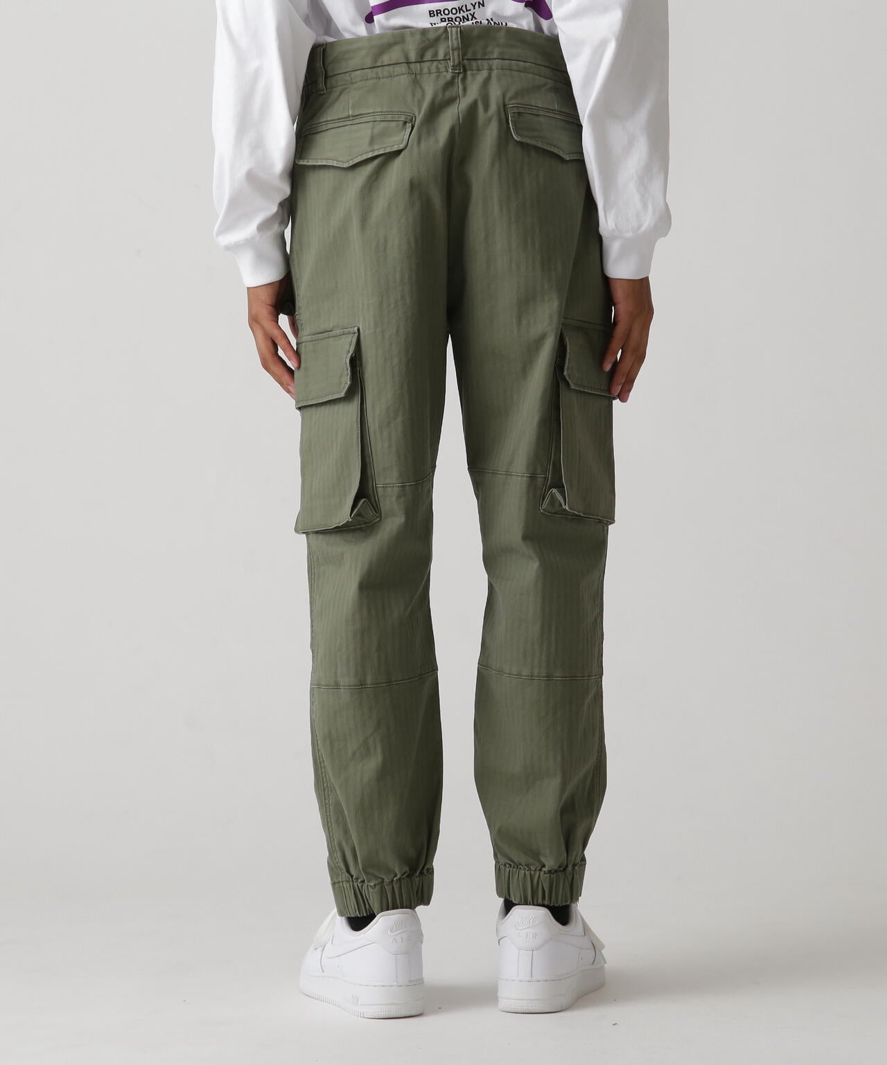 《AVIREX × EXPANSION》STRETCH BUSH CARGO PANTS / 伸縮布什口袋褲