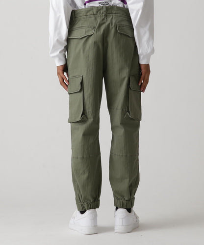 《AVIREX × EXPANSION》STRETCH BUSH CARGO PANTS / 伸縮布什口袋褲