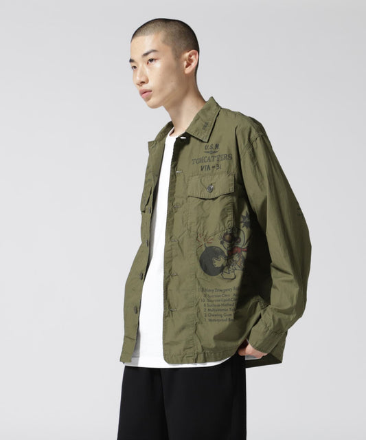 ユーティリティー シャツ トムキャッター / UTILITY SHIRT TOMCATTER 實用襯衫 TOMCATTER