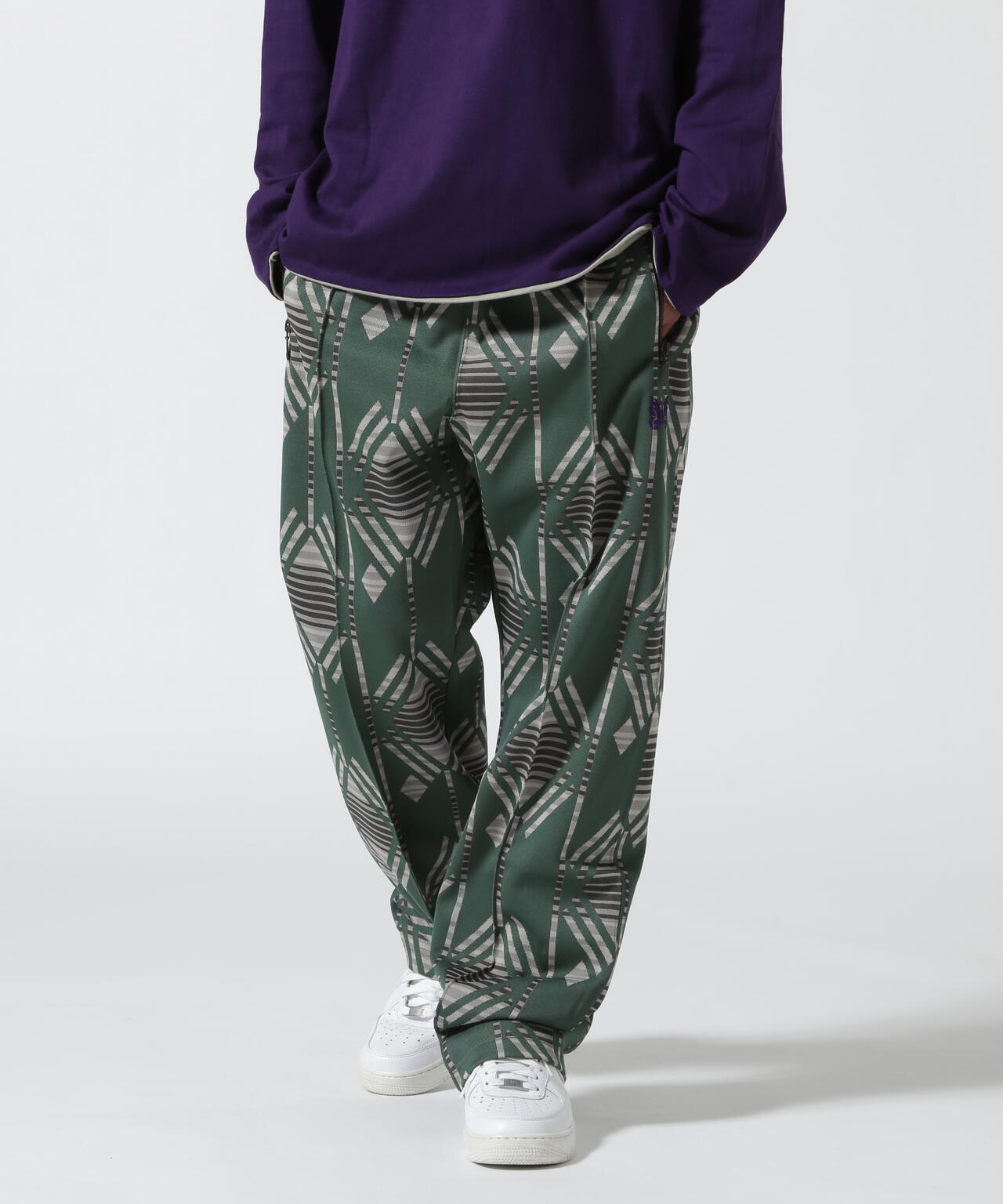 Needles/針 TRACK PANT - 聚酯纖維 JQ.