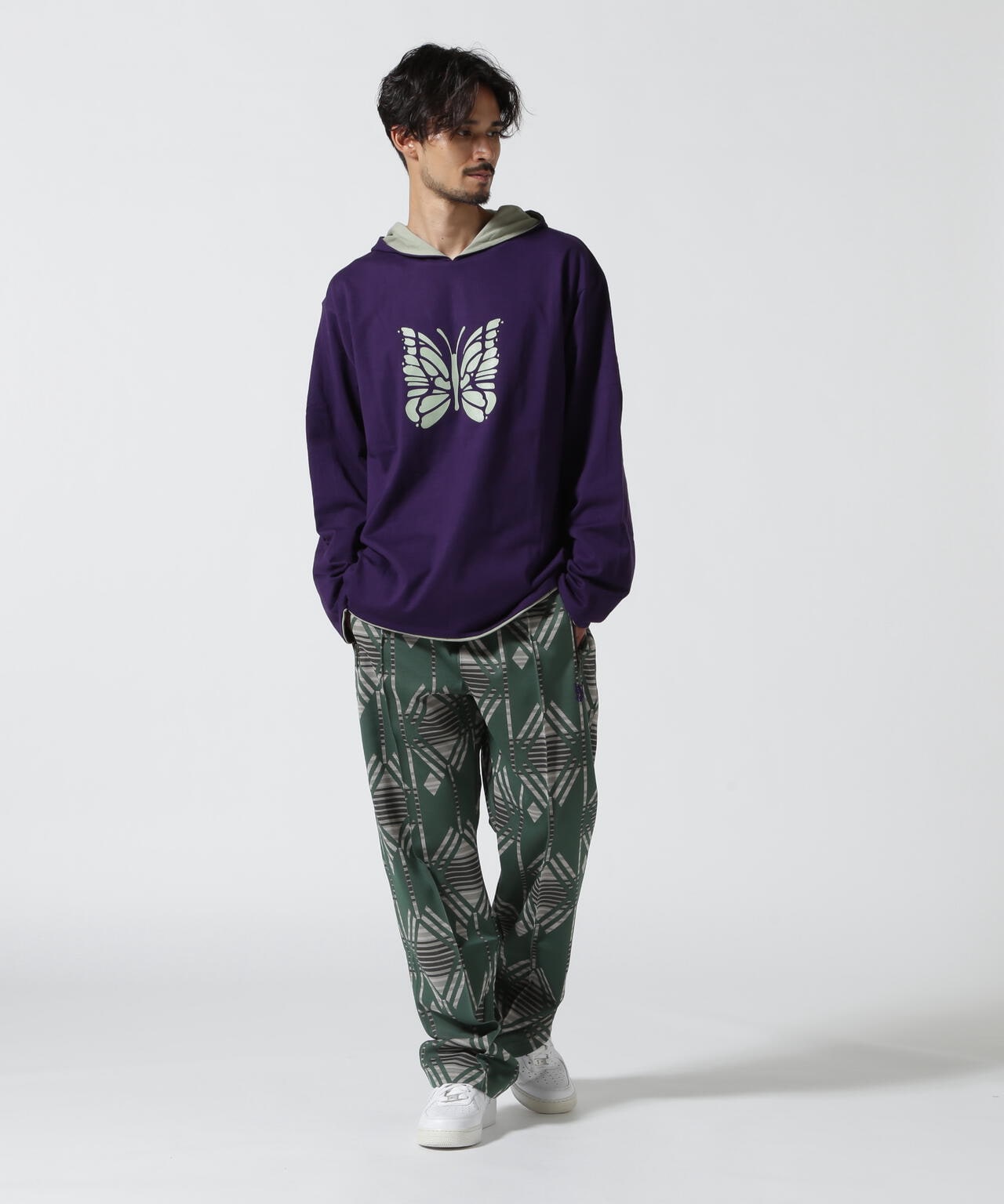 Needles/針 TRACK PANT - 聚酯纖維 JQ.