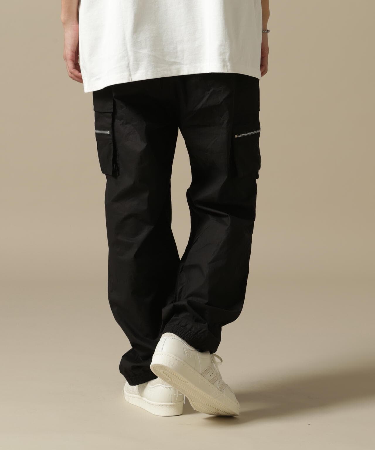 DankeSchon/PREMIUM PAPER COATING CARGO PANTS