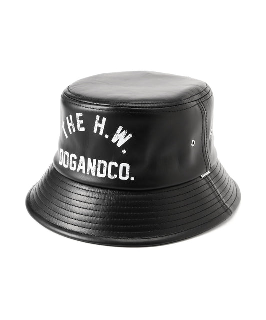 THE H.W.DOG&CO./ザエイチダブリュードッグアンドコー/LEATHER HAT/皮革帽