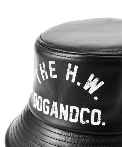 THE H.W.DOG&CO./ザエイチダブリュードッグアンドコー/LEATHER HAT/皮革帽