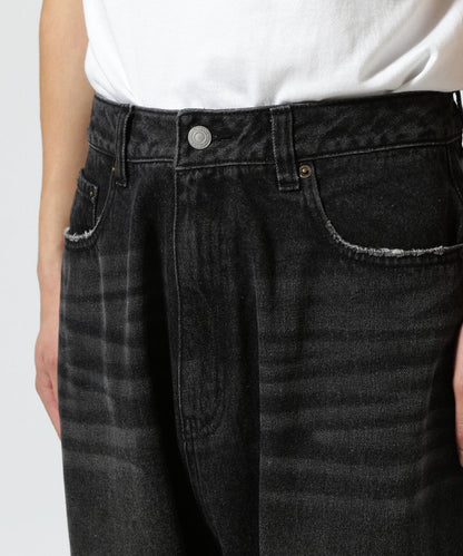 WHITELAND/白地/WIDE DENIM/寬鬆牛仔褲