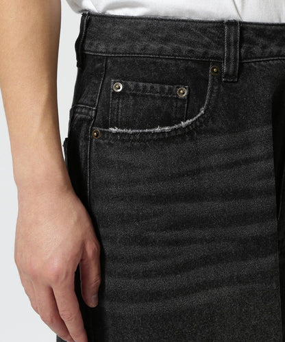 WHITELAND/白地/WIDE DENIM/寬鬆牛仔褲
