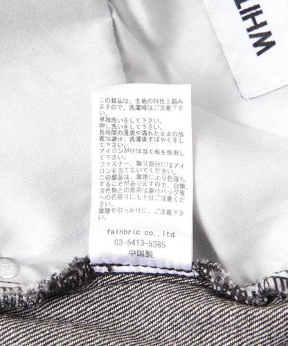 WHITELAND/白地/WIDE DENIM/寬鬆牛仔褲