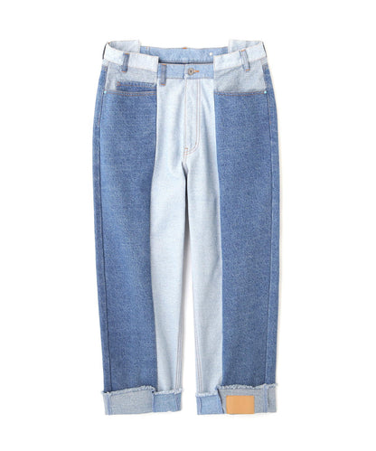 DankeSchon/ダンケシェーン/PREMIUM reDENIM SHIFT 2CM PANTS/高級再生牛仔褲
