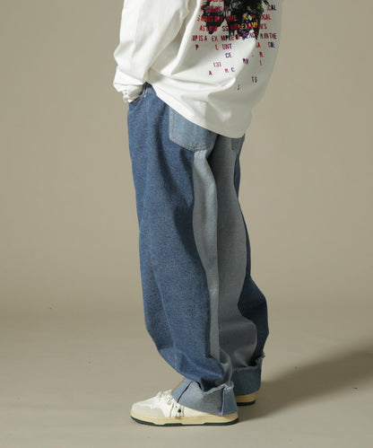 DankeSchon/ダンケシェーン/PREMIUM reDENIM SHIFT 2CM PANTS/高級再生牛仔褲