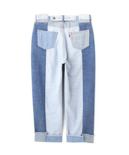 DankeSchon/ダンケシェーン/PREMIUM reDENIM SHIFT 2CM PANTS/高級再生牛仔褲