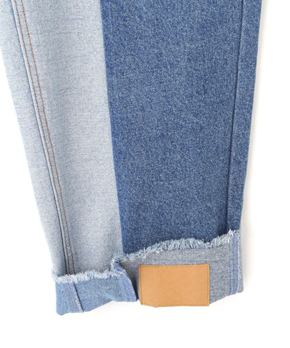 DankeSchon/ダンケシェーン/PREMIUM reDENIM SHIFT 2CM PANTS/高級再生牛仔褲
