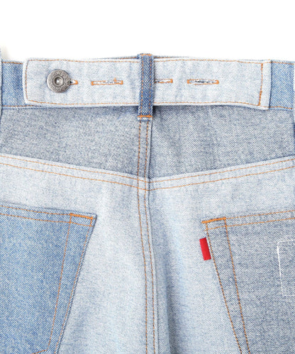 DankeSchon/ダンケシェーン/PREMIUM reDENIM SHIFT 2CM PANTS/高級再生牛仔褲