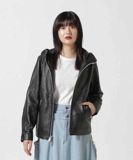 Women's/直營限定/帶帽騎手夾克/連帽騎手夾克