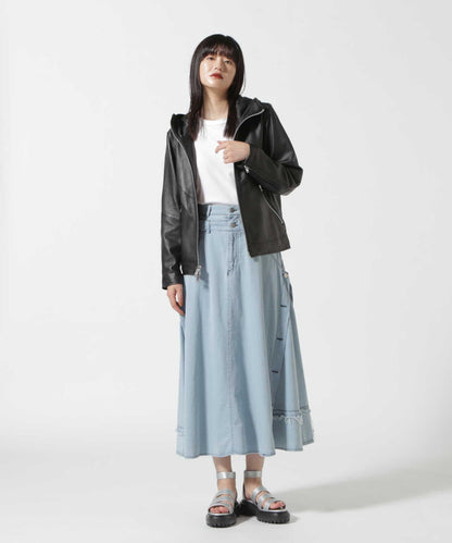 Women's/直營限定/帶帽騎手夾克/連帽騎手夾克