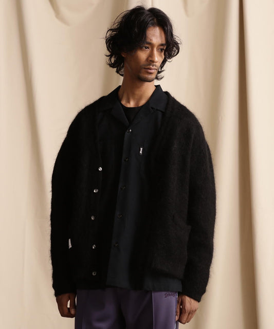 MOHAIR CARDIGAN/莫哈爾羊毛針織開衫