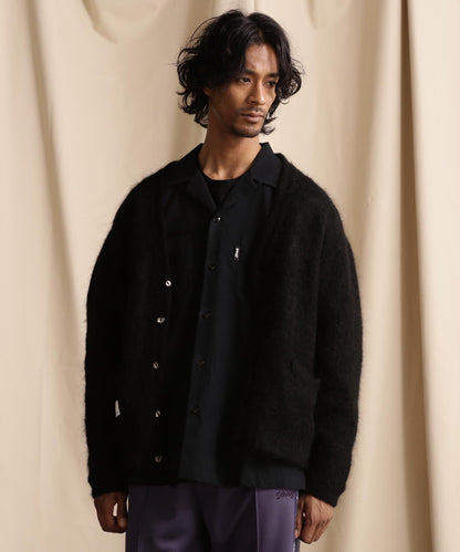 MOHAIR CARDIGAN/莫哈爾羊毛針織開衫